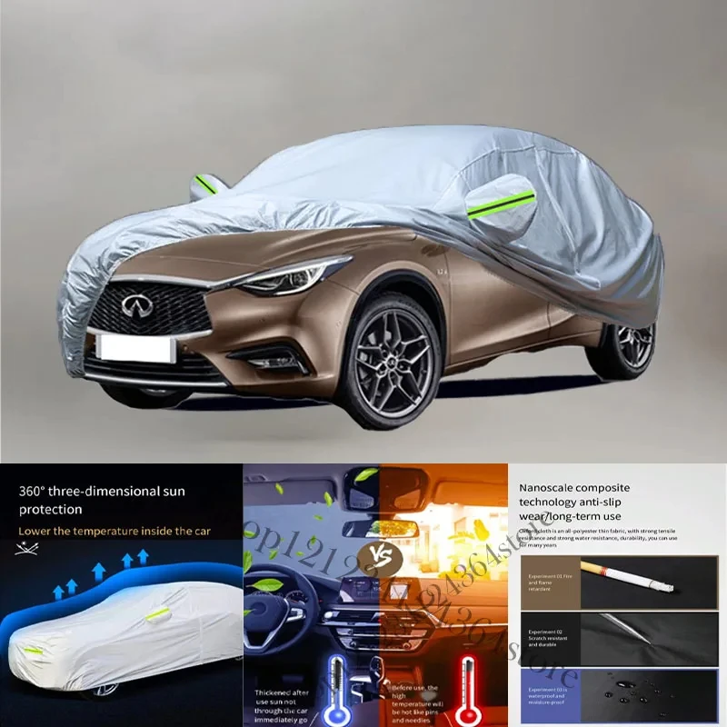 

For Infiniti-Q30-fit- Auto Anti snow Anti dust Anti-uv Anti peeling paint And Anti Rainwater 210t car cover Car cover protection