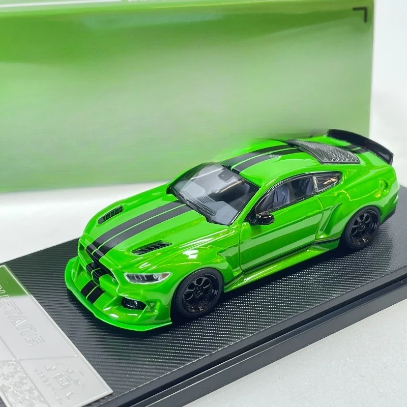 For Liberty Ford Mustang 6th generation wide body 1:64 alloy car model simulation ornament high-end collection