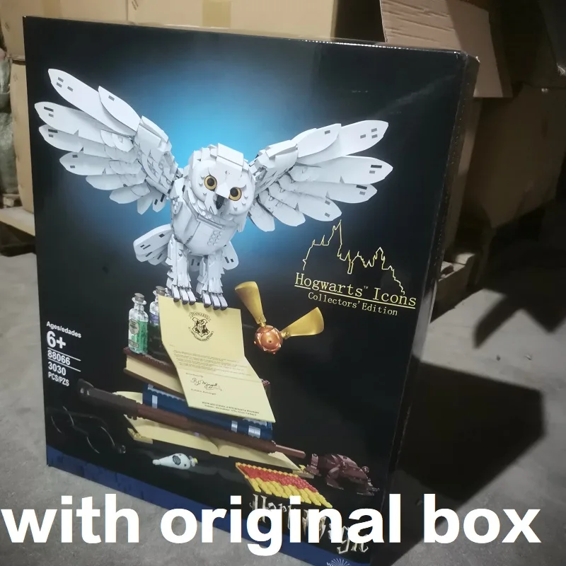 

С оригинальной коробкой, 3010 шт., Moc 76391, коллекционное издание, строительные блоки, сборка моделей, кирпичи, подарки на Рождество и день рождения