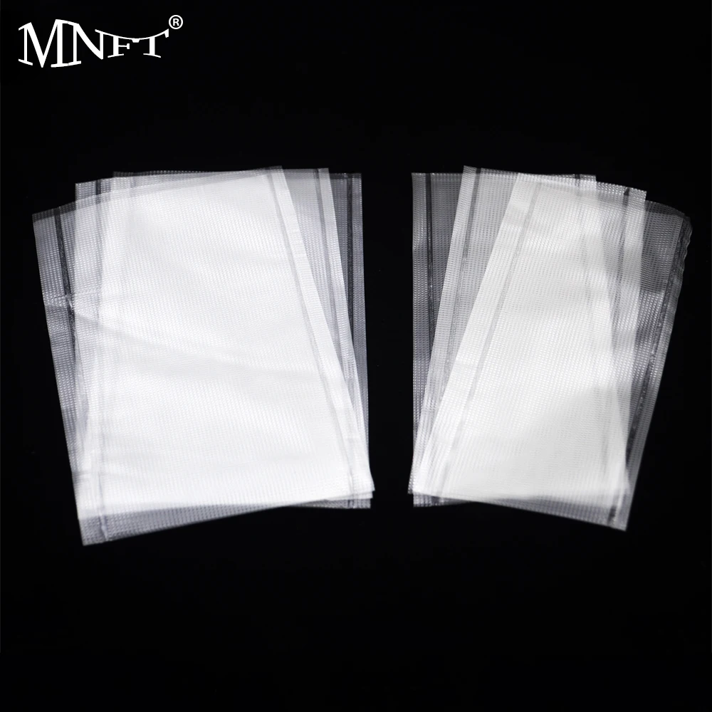 MNFT 500Pcs High Quality Bags Carp Fast Dissolving Non Residue PVA Bags Carp Fishing Practical Fishing Tackle