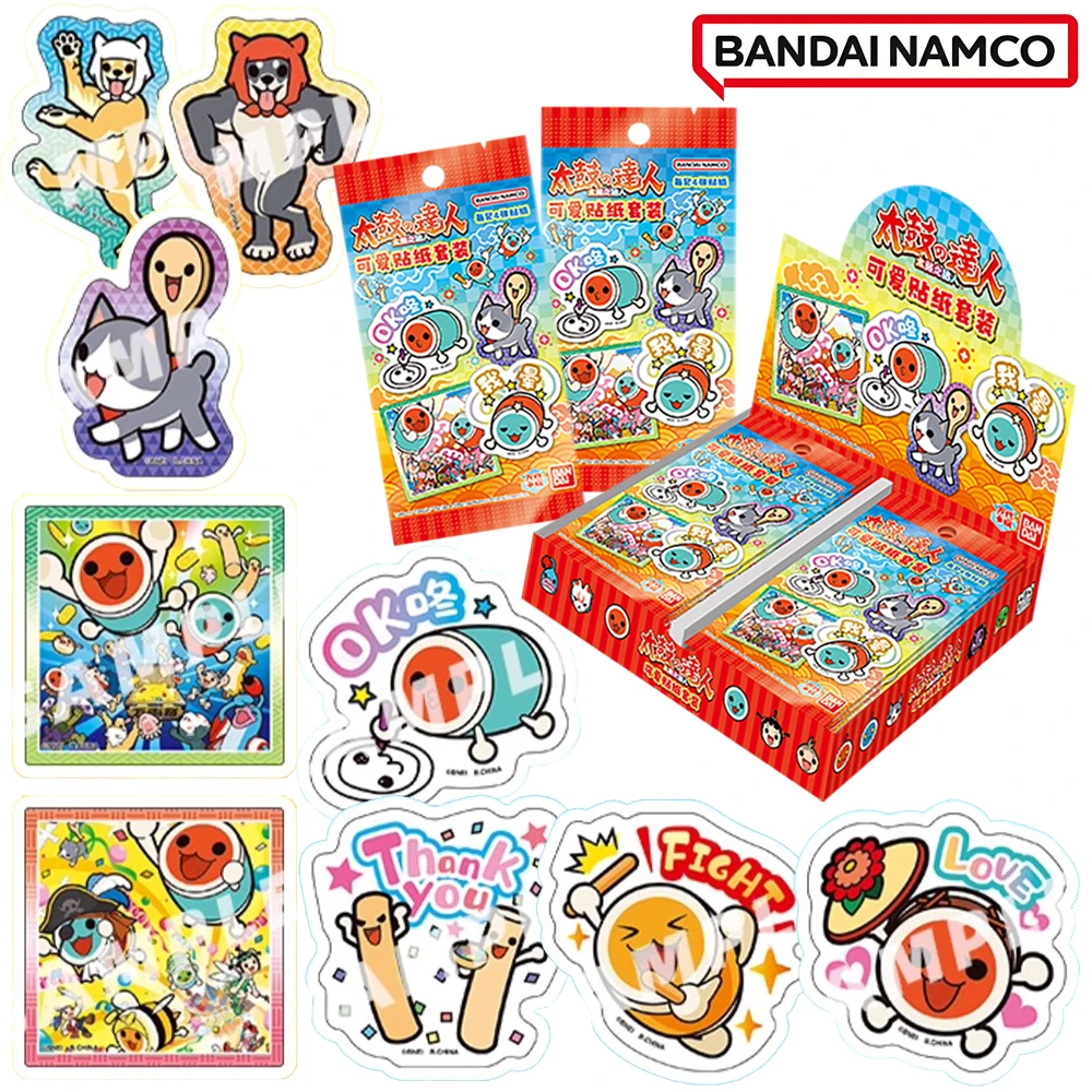 

Bandai Original The DrumMaster Коллекционная карта Веселая музыкальная игра для отдыха Любимые креативные наклейки для игроков Декоративные игрушки для карт