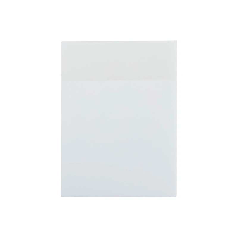 Mini Bloc de notas adhesivas transparentes, papel autoadhesivo impermeable para libros, nevera y TV, 50 hojas, novedad, 2022