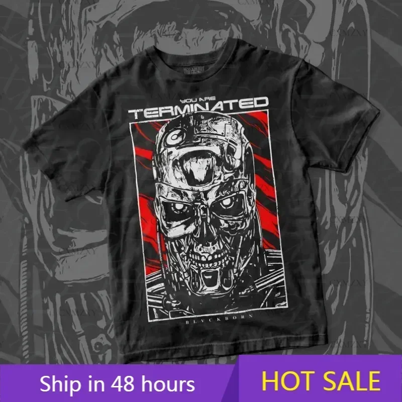 

2025 You Are Terminated cotton shirtmen women enthusiast summer casual cotton unisex T-shirt