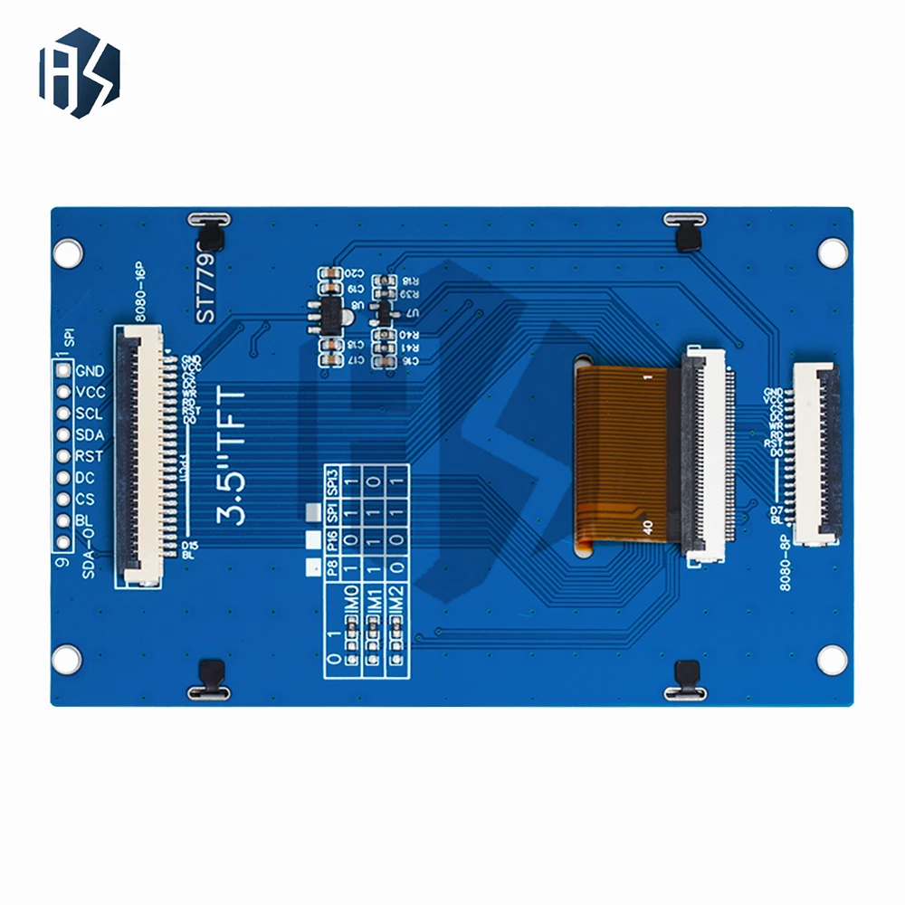 ‌ Módulo de exibição LCD TFT de 2,4”/2,8”/3,5” - Interface SPI 240x320 320x480 com ST7789V/ST7796S para arduino