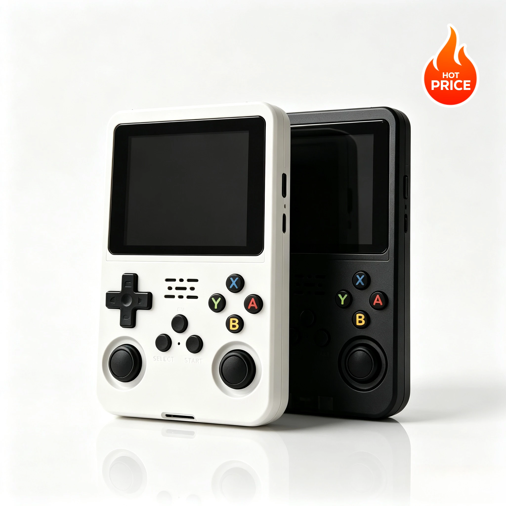 Image of Tragbarer R36S Retro-Arcade-Spieler, 3,5-Zoll-IPS-Display, Linux-Handheld-Konsole, 64GB-Optionen, ideales Geschenk für Spieleliebhaber