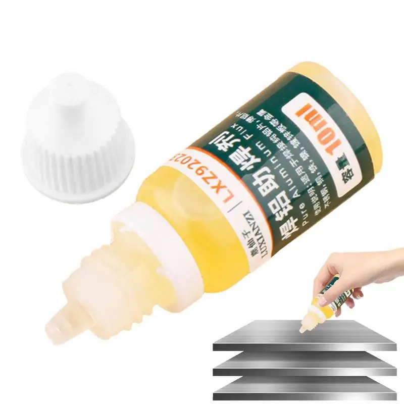 10ml Flux For Aluminum Professional Liquid Flux Multifunctional Soldering Fluid Stainless Steel Welding Flux  for Pure Aluminum