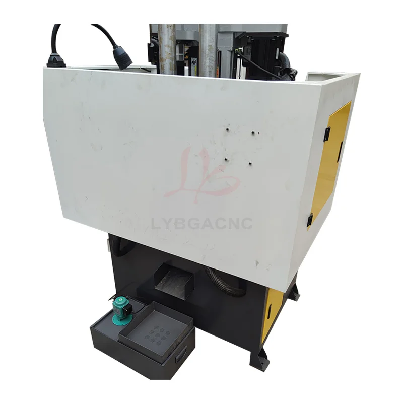 380V CNC Double Head Drilling and Tapping Machine Water-cooled 1100W 1500W 74 92 Dual Power Head Automatic Tapping Machine