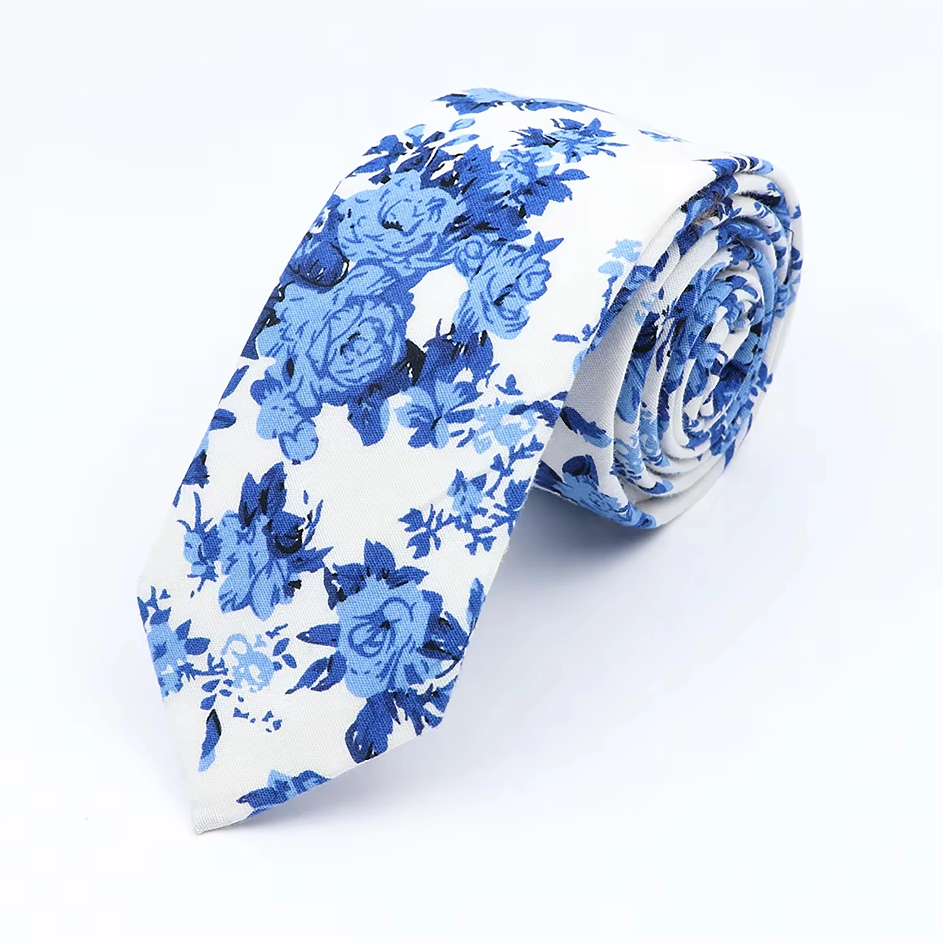 43 estilos 100% algodão masculino laços florais 6cm estreito magro casual terno neckie para festa de casamento camisa acessórios cravat presente