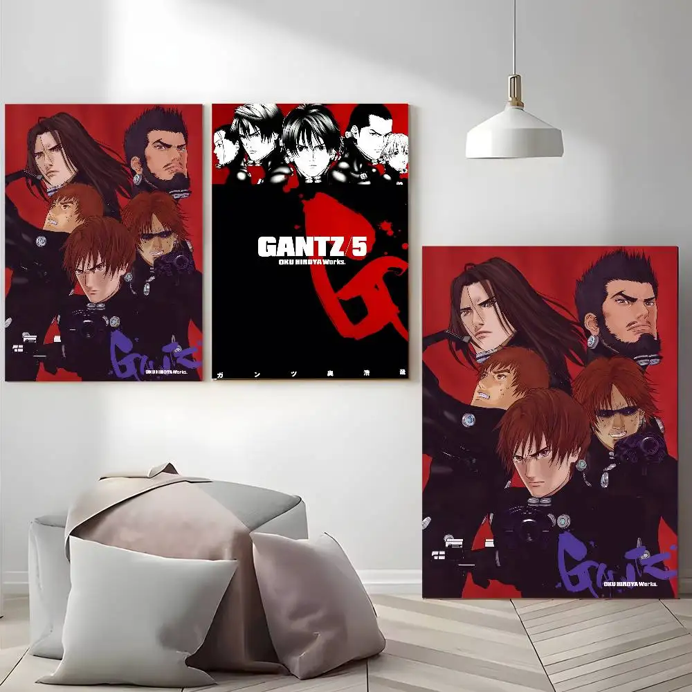 اليابان أنيمي G-Gantz ملصق ذاتية اللصق الفن مقاوم للماء ورقة ملصق مقهى بار النوم ديكور جدران الغرفة