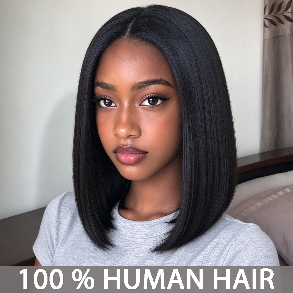 Real Human Hair Short Wig for Women13X4 Transparent Lace Front Human Hair Wig Brazilian Virgin Remy Pixie Cut Wig Human Hair