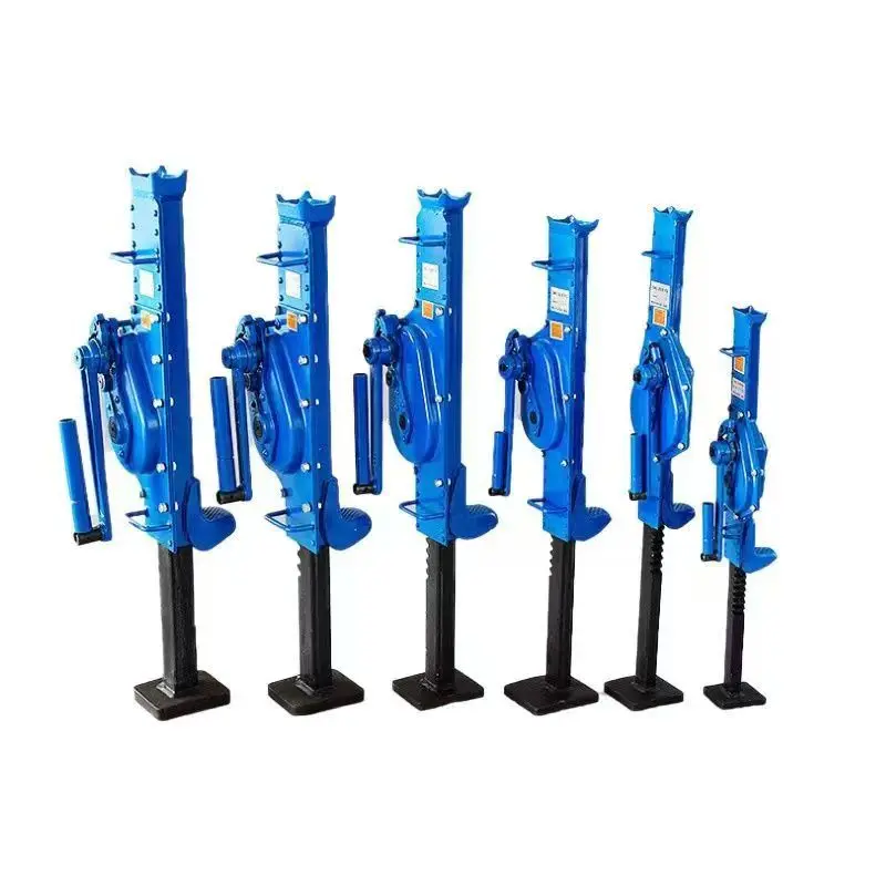 

Надежный и безопасный домкрат с рейкой и шестерней 1,5–25 тонны с высоким подъемом