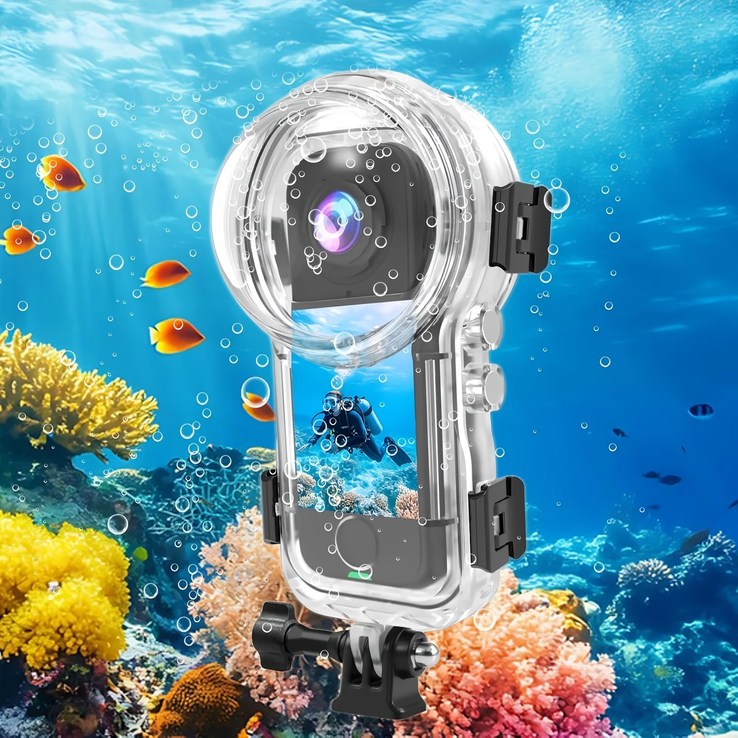 for Insta360 X4 Air 50M/164FT Invisible Diving Case for X4 Air