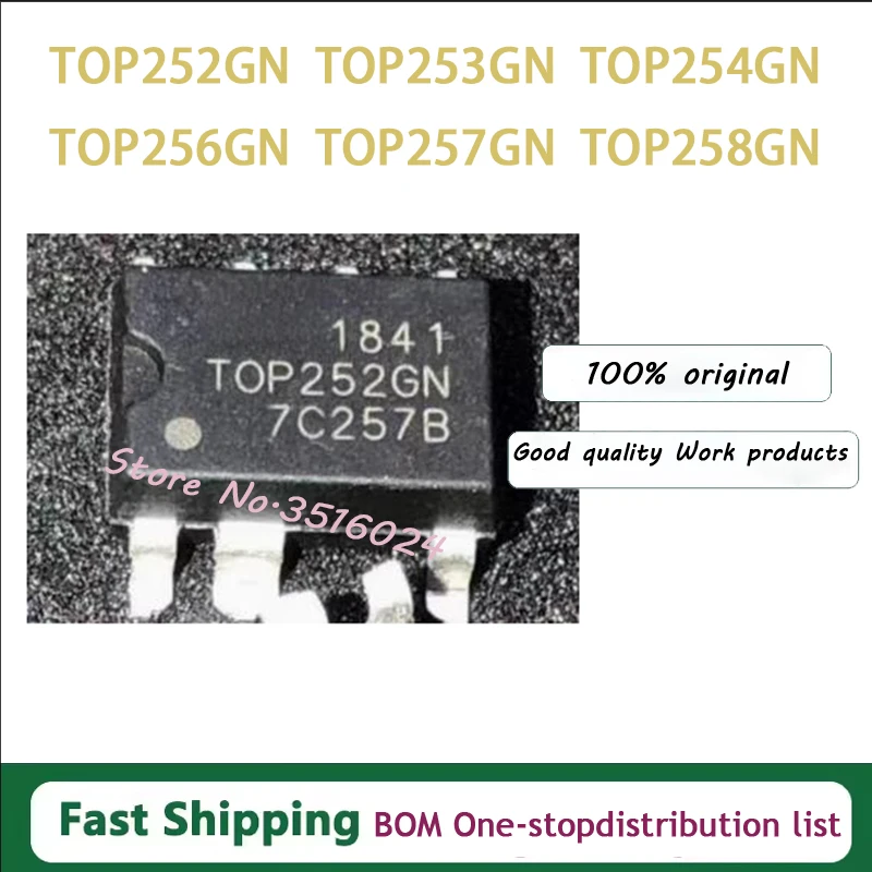 5 pcs TOP252GN TOP253GN TOP254GN TOP255GN TOP256GN 257GN TOP258GN