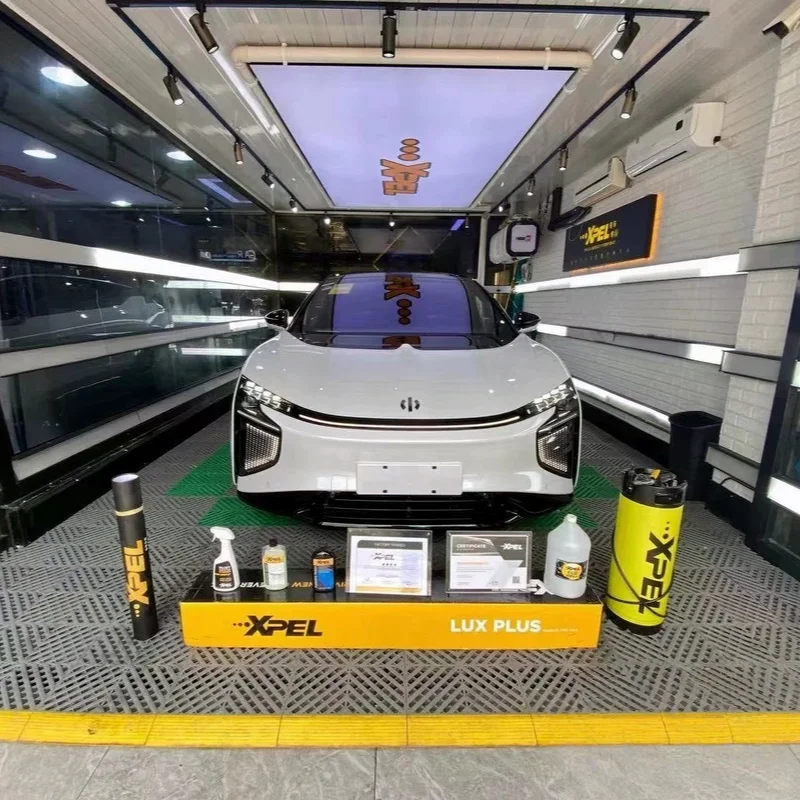 

XPEL TPU PPF защитная пленка для краски 6,5 мил блестящая прозрачная жидкая блестящая самовосстанавливающаяся гидрофобная броня против царапин