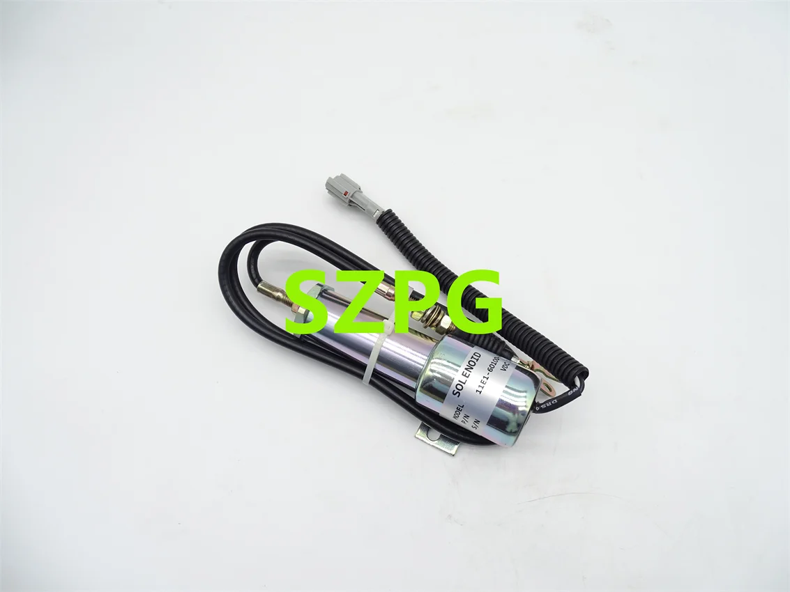 

For 24V 11E1-60100 Shutoff Solenoid 24V For Hyundai R210 For Daewoo DH220-5