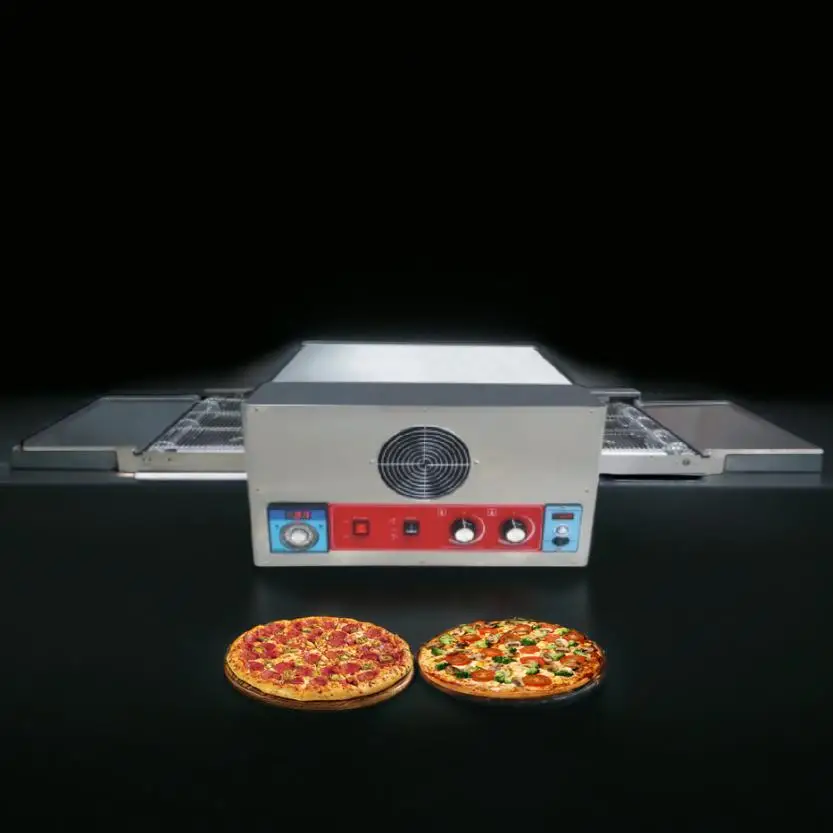 Professional Industrial Commercial Household Single Stainless Steel Digital Timer Control Energy-Saving Electric/Gas Pizza Oven