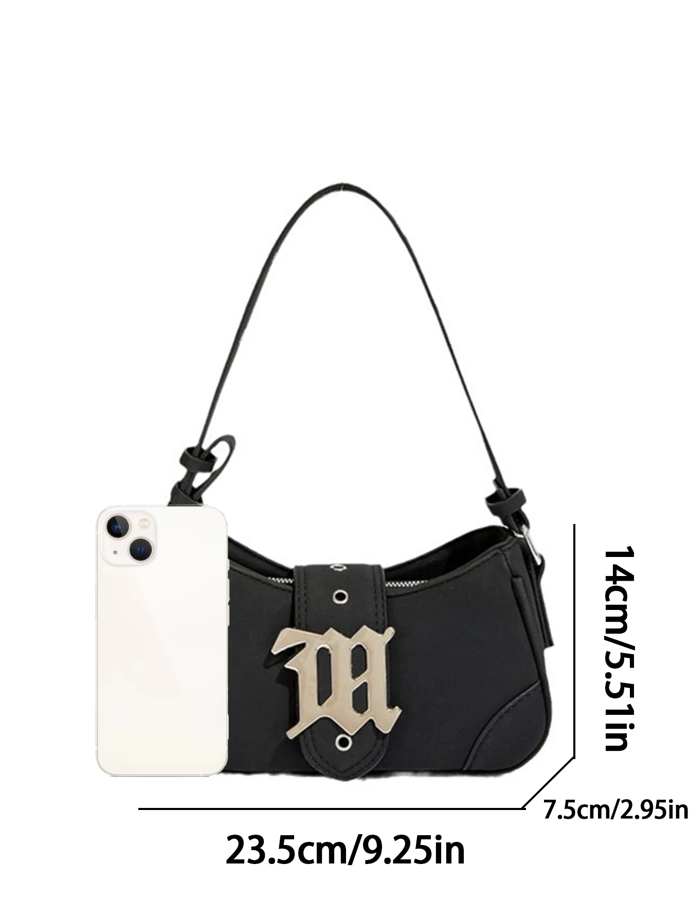 Bag niche design 2024 crossbody shoulder bag Millennium crossbody bag underarm bag cross-border trade autumn and winter bag wome