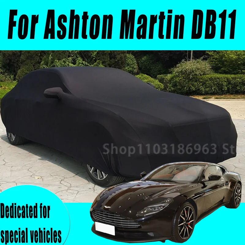 for Ashton Martin DB11 Car Covers Stretch Cloth Special Car Clothing Auto Cover Indoor Dust Sun Protection Exterior Accessories