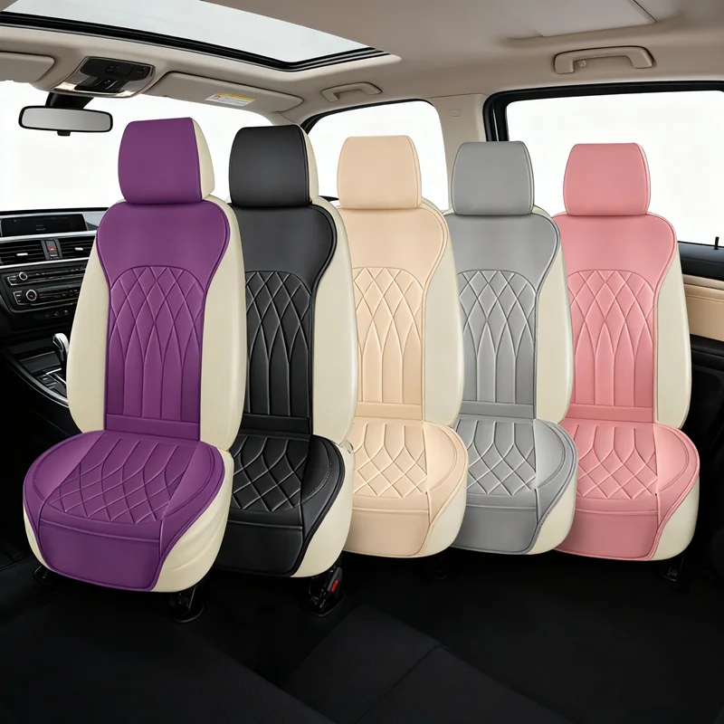 

2-местные чехлы на автомобильные сиденья из искусственной кожи, универсальная подушка для сиденья Four Seasons для Chevrolet Sonic Malibu XL Captiva Cobalt Cruze