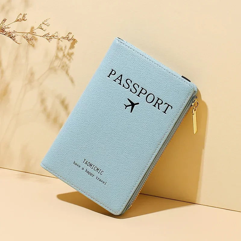 

Fashion RFID PU Passport Cover Women Men ID Card Case Coin Wallets Business Travel Passcard Pocket Holder Protector 8Z