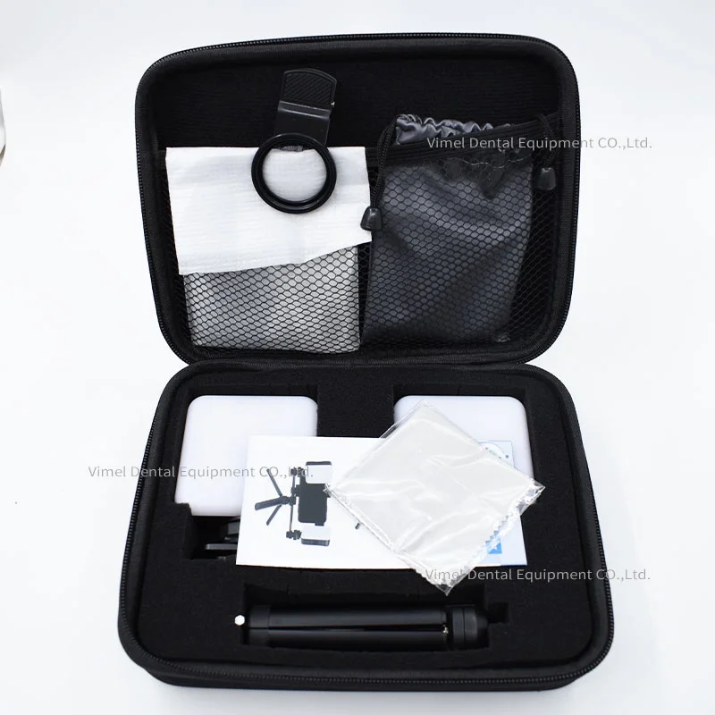 

Dental equipment mouth shooting mobile phone fill light portable tripod small intelligent colorimetric lamp LED oral photograph