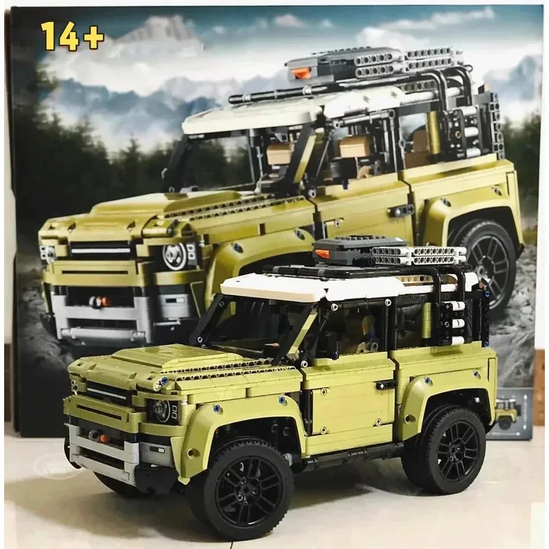 Technical Land Off-road Defender Car Building Blocks 42110 2573PCS Bricks Assembly Vehicle MOC Model Toy Boys Adult Collect Gift