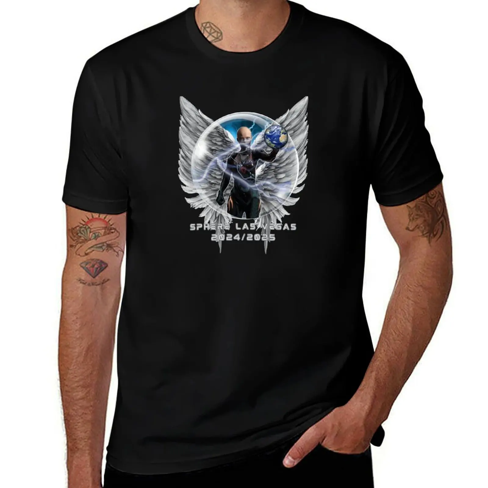

ANYMA - SPHERE LAS VEGAS 2024/2025 T-Shirt man t shirts for men casual men t shirt cotton 100%