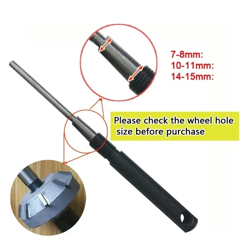 Hard Alloy Grinding Wheels Reamer Handle Cutter Bar Stick Holder for Motorcycle Valve Diamond Car Engine Valve Seat Repair