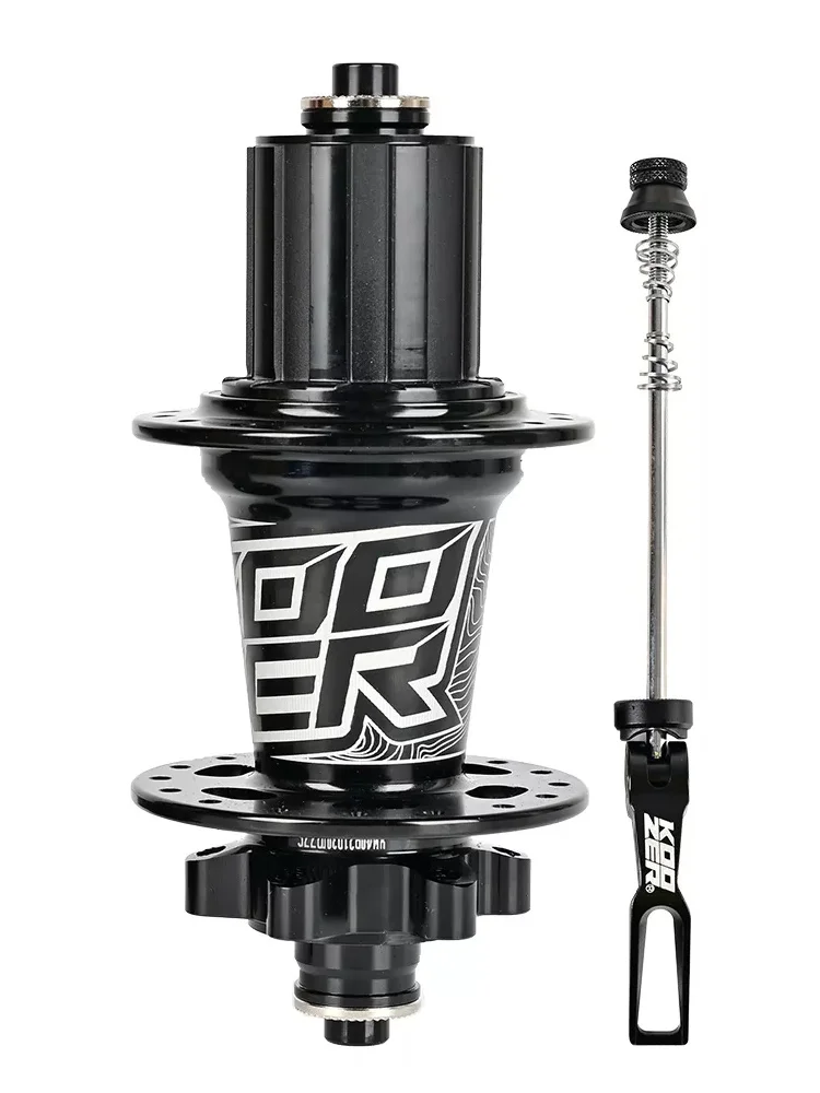 AliExpress NONE Koozer XM490 Rear QR MTB Bicycle Hub Sealed 4 Bearing 135x10 12x142 28/36 Holes 6 Bolts HG XD MS 8s 9s 10s 11s 12s Speed THRU