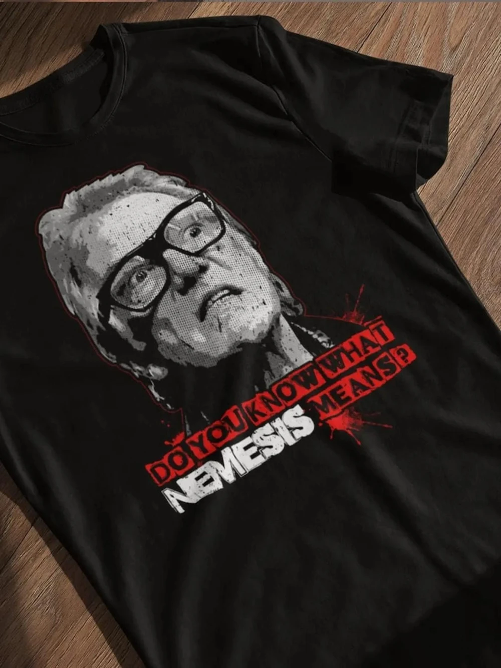 Men's Brick T-Shirt- Featuring The Iconic British Gangster Movie Brick Shirt Design Character Names This Casual T-Shirt
