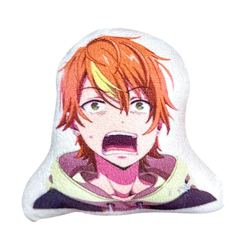 Shinonome Akito 10cm Stuffed Plush Anime Bag Voice Pendant Plush Keychain Voice Wrist Hanging Doll Adult Children Cute Gift Toys