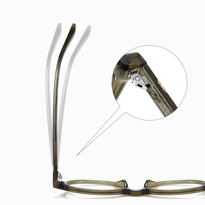 أزياء الرجال قصر النظر نظارات الإطار الفني styley TR90 الكمبيوتر مكافحة الضوء الأزرق مخصص وصفة طبية نظارات 0 -0.5 إلى -6.0