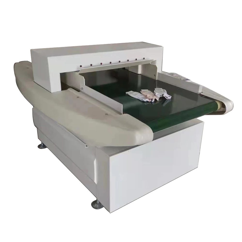 High Precision Metal Conveyor Belt Detector Automatic Detecting Broken Needles for Garment and Fabric Industrial Clothes Shoes