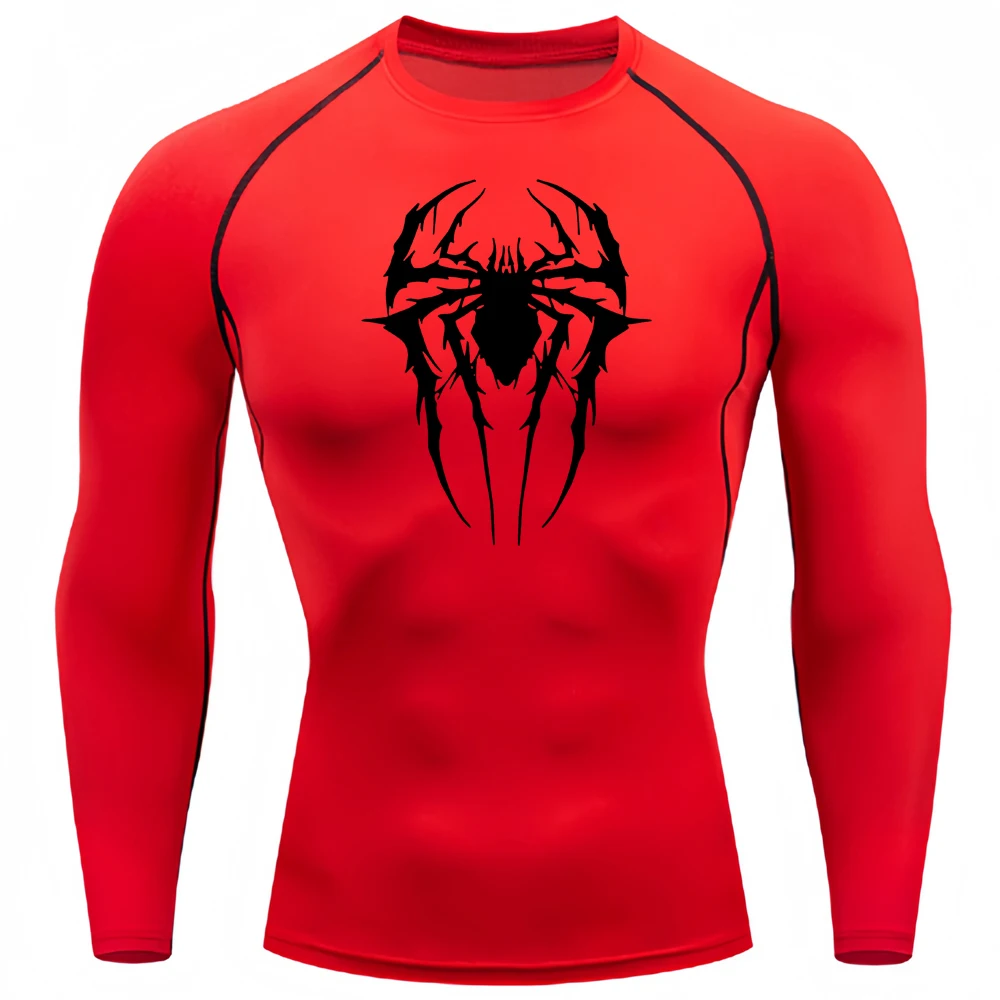 Men's Compression Shirts Long Sleeve Base-Layer Quick Dry Workout T Shirts Sports Running Tops  Gym Comprehensive Training Tops