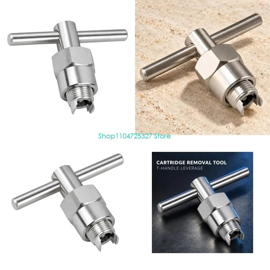 D8KF 104421 Faucet Cartridge Puller Removal Tool for Bathroom Maintenance Work