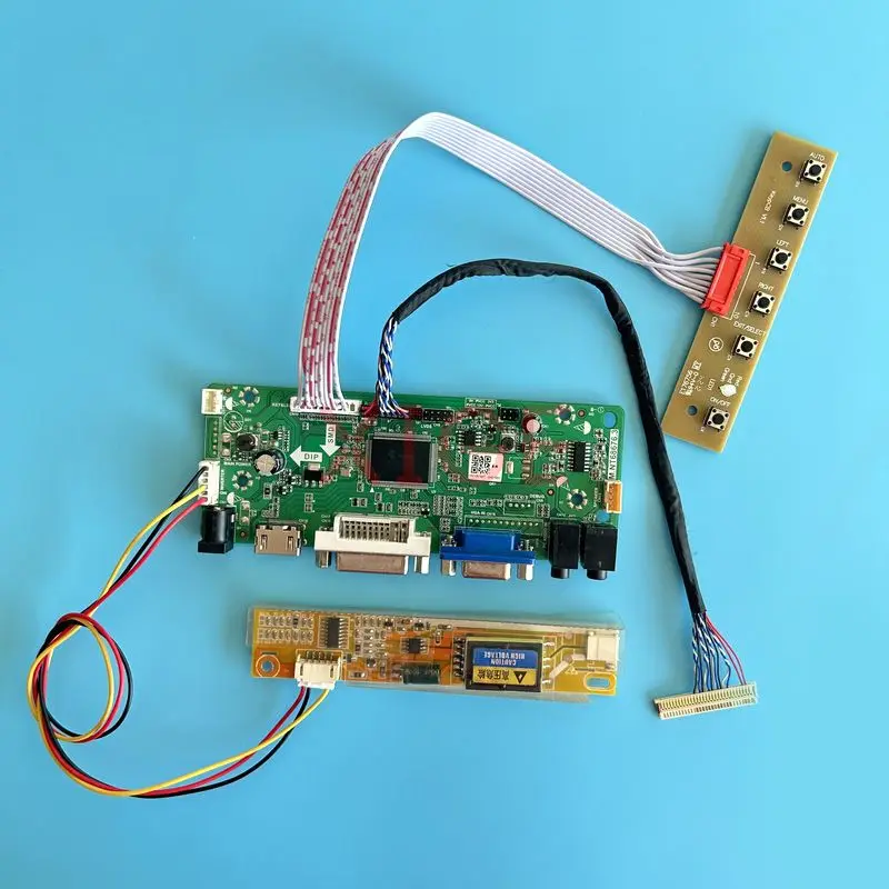 

For CLAA154WB03 CLAA154WB04 Controller Driver Board DVI VGA 1CCFL DIY Kit HDMI-Compatible LVDS-30Pin LCD Display Screen 1280*800