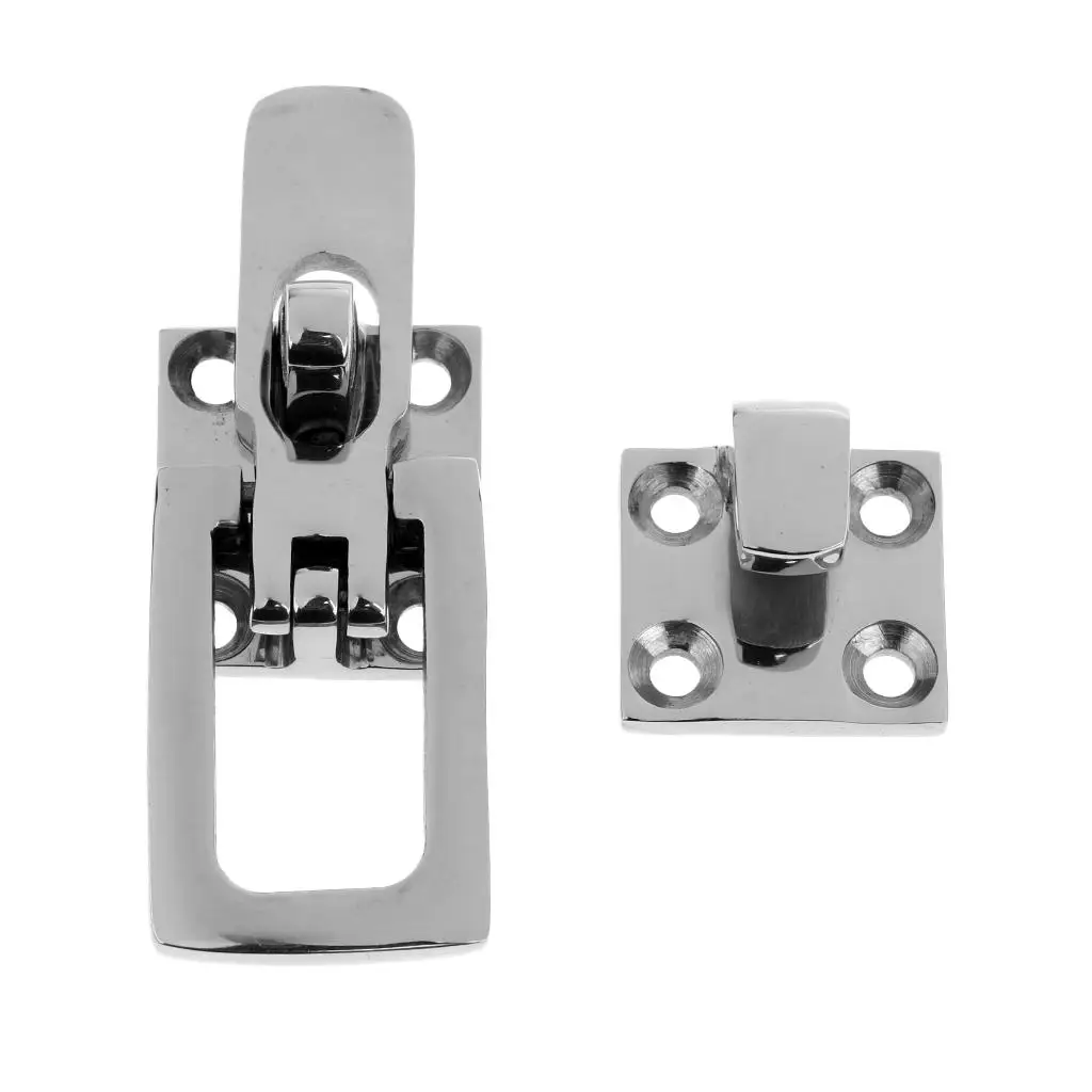 High Polished Anti-Rattle Latch Marine Boat Locker Fastener Clamp