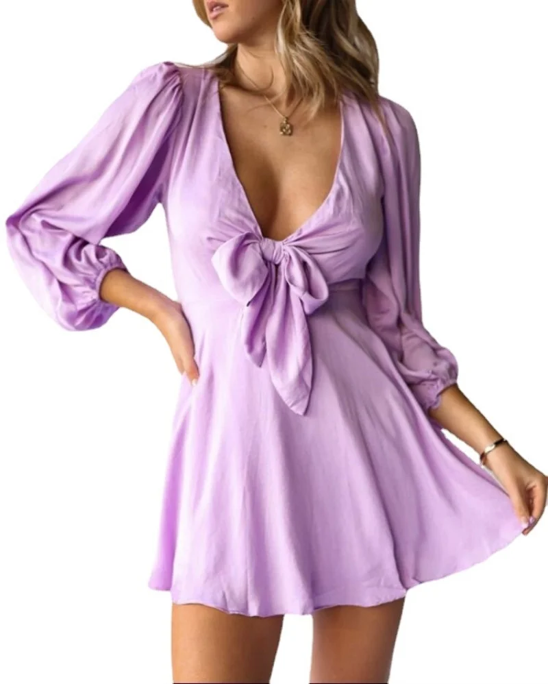 Ele Light Purple V-… - image