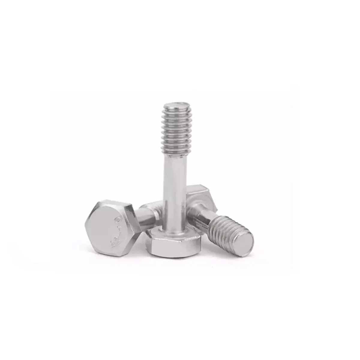 

304 Stainless Steel Outer Hexagon Non Loosening Screw / Outer Hexagon Anti Loosening Bolt