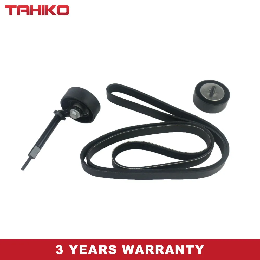 V-Ribbed Belt Tensioner Pulley Fit for BMW E46 E61 E60 X3 X5 318d 320d 330d 520d