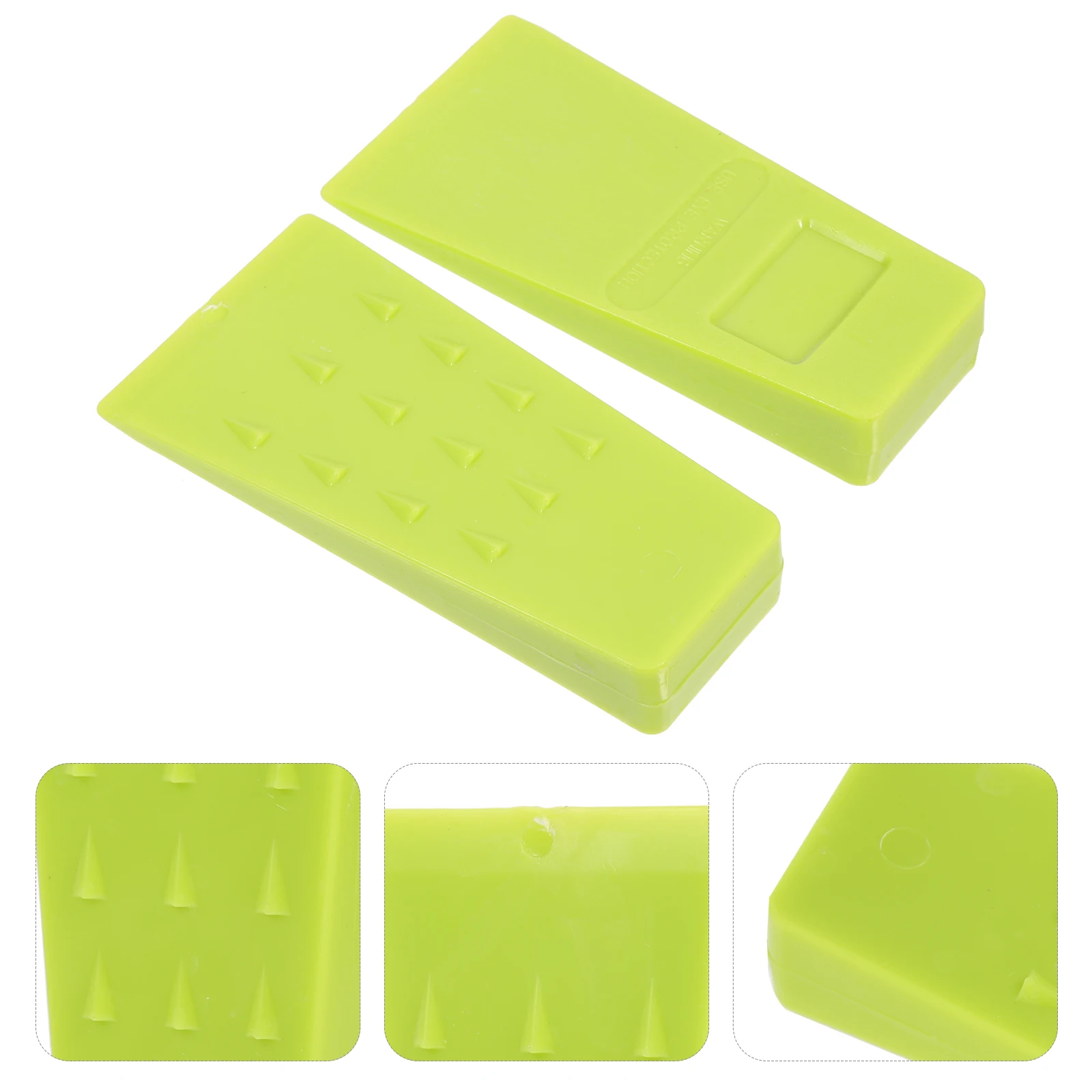 

2pcs Tree Felling Wedges High Impact Plastic Woodcutting Tool Chainsaw Supplies Replacement Logging Chock Stabilize Bucking