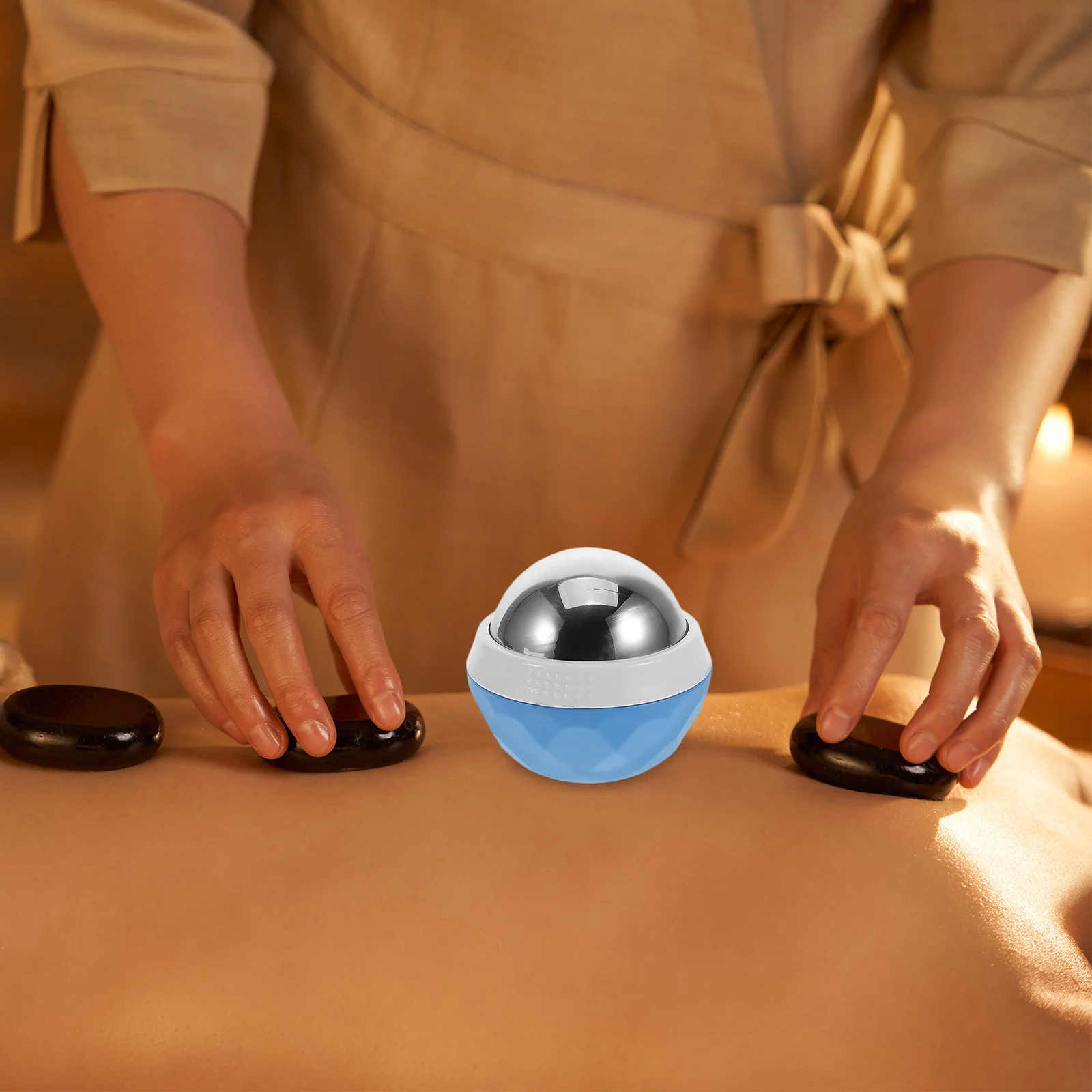 

Cold Massage Roller Ball Stainless Steel Detachable Design for Easy Portability Muscle Fatigue Relief Post Exercise Recovery