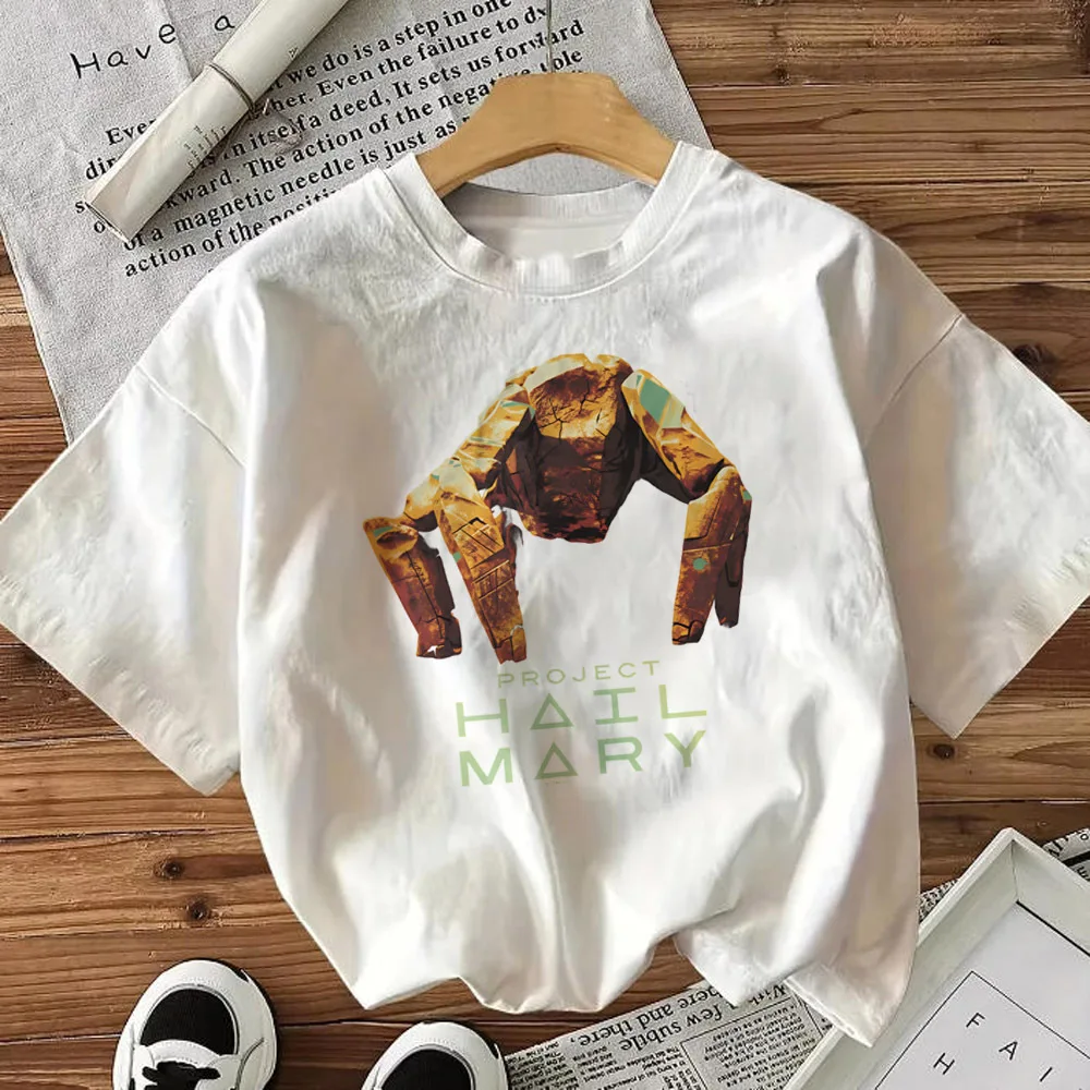 

Project Hail Mary shirt women summer scene cheap gyaru kawaii top tees graphic aesthetic y2k manga dollette
