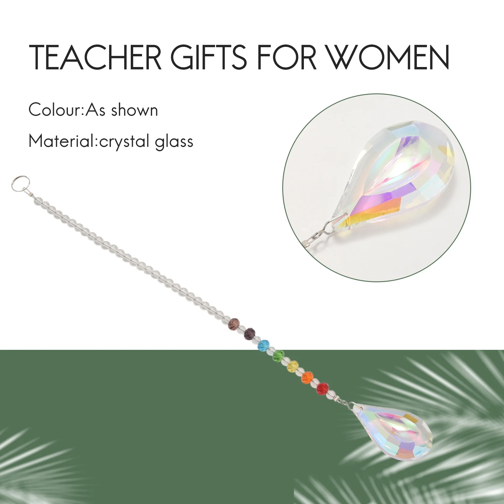 Sun Catcher Feng Shui Crystals Window Large Ab Drop Prism Home Decoration-B61B