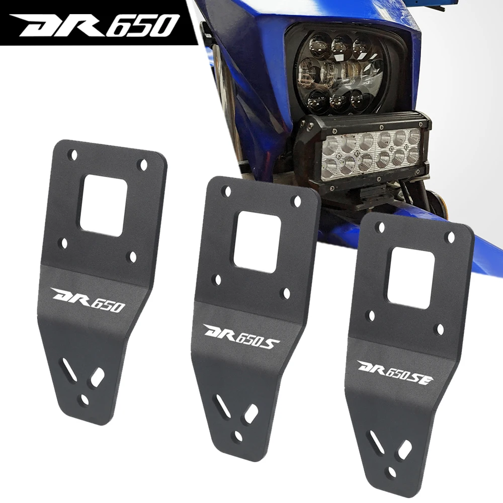 

2025 Motorcycle For SUZUKI DR650S DR650SE DR 650 S/SE 1996-2023 2024 DR650 Fog lamp Bracket Auxiliary Lights LED Light Brackets