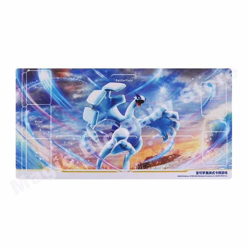 Oryginalna oryginalna mata na karty Pokemon Chinese 8.0 Shadow of The Blue Sea Lugia Giratina Ghost Dragon Card Book Card Sleeve