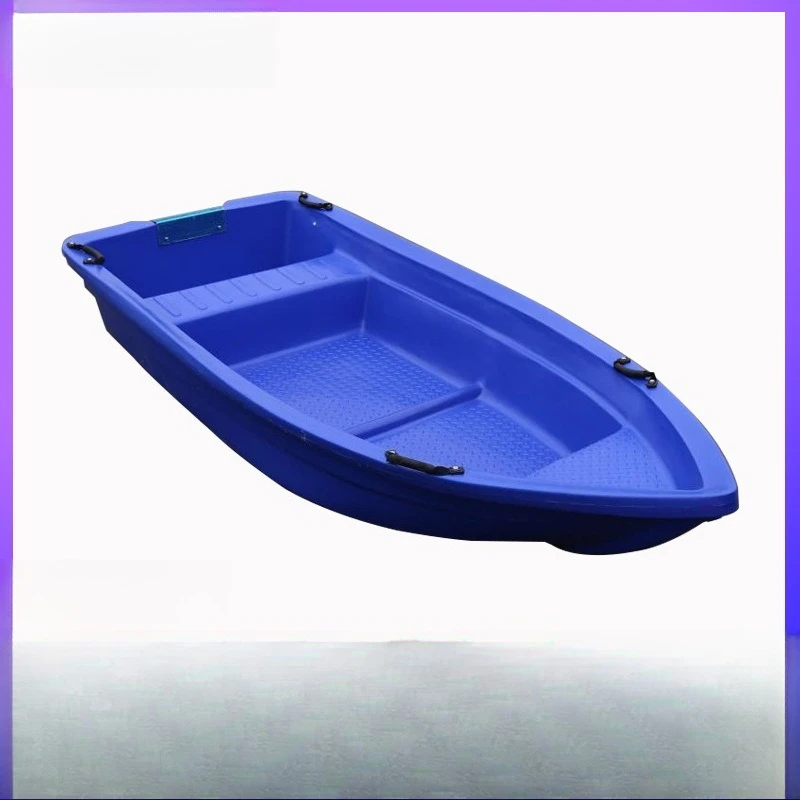 Plastic breeding fishing river cleaning can be equipped with outboard machine