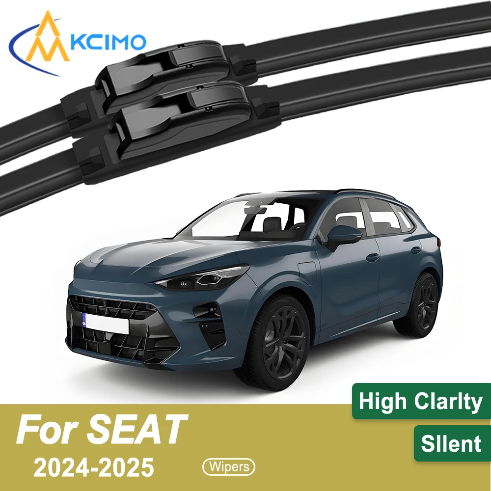 

Crystal Clear Driving 2PCS Windshield Wiper Blades for SEAT Cupra Terramar 2024-2025 All-Weather Reliability Durable & Safe