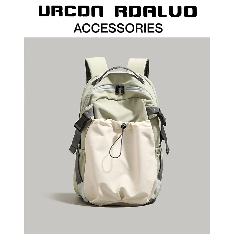Nueva mochila inspirada en ropa de trabajo خمر de moda، espacosa y Praxis، Perfect para viajes y use يوميا، أنيقة مو