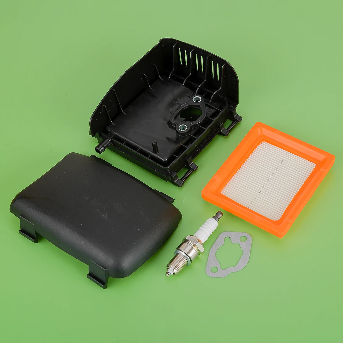 Imagem -02 - Cortador de Grama Motor Filtro de ar Capa Base Kit Mais Limpo Apto para Kohler Xt650 Xt675 1408322 14-096119-s 14743-03-s